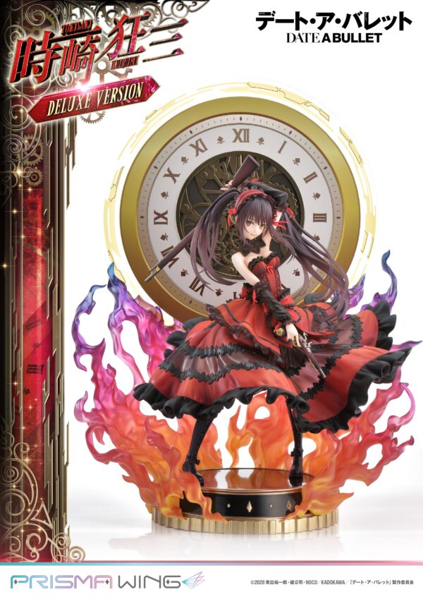 1/7 Prisma Wing Date a Bullet Kurumi Tokisaki DX Version Figure