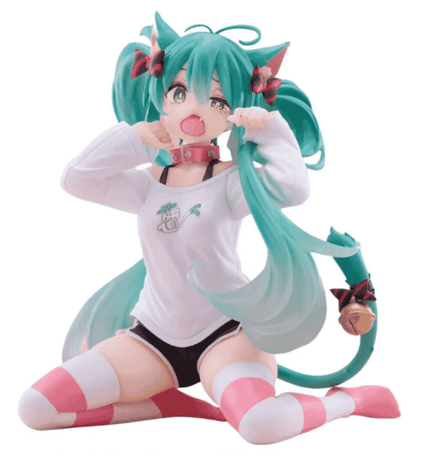 12cm Hatsune Miku Desktop Figure – Cute Anime PVC Collectible Toy for Girls