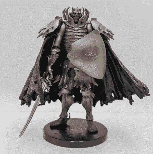 21cm Berserk Skull Knight Anime Figure Dokuro no Kishi Action Figure Collectible Model Toy