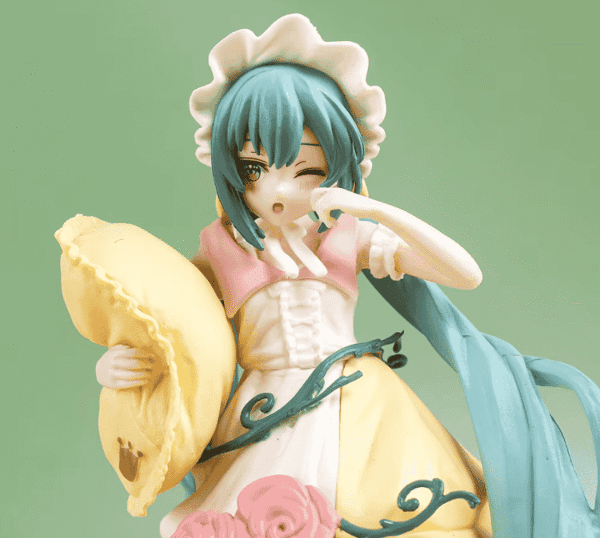 Hatsune Miku Fairy Mirror Sleeping Beauty Figure – PVC Anime Model Car Ornament & Collectible