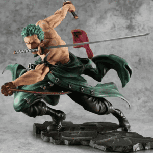 One Piece Roronoa Zoro Three-Blade Anime Figure 10cm