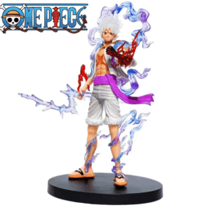 19cm One Piece Figure – Nika Luffy Gear 5 Anime PVC Statue