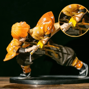 Demon Slayer Agatsuma Zenitsu Anime Action Figure