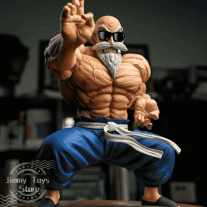 Dragon Ball Master Roshi Goku Kame Sennin Figure 10cm