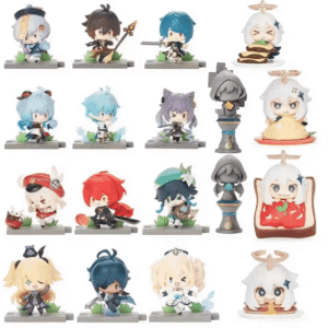 Genshin Impact Paimon Figure 7–10cm Cute Kawaii