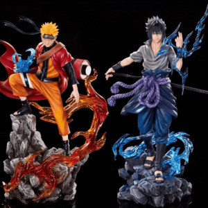 Naruto & Sasuke Anime Figure 23cm