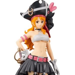 One Piece Nami Black Clothes Figure 19cm