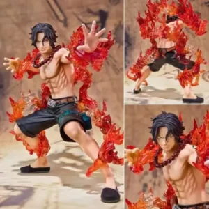 Flame Wielding Ace Battle Figure