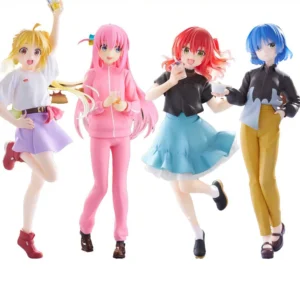 Bocchi The Rock! Gotou Hitori Kita Ikuyo Ijichi Nijika Yamada Ryou Figurines