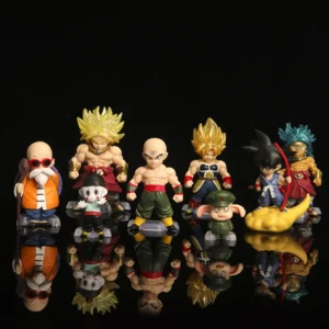 Dragon Ball Wukong Turtle Immortal Oolong Figurines Set